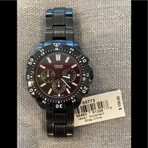 NWT Mens Chronograph Fossil Watch